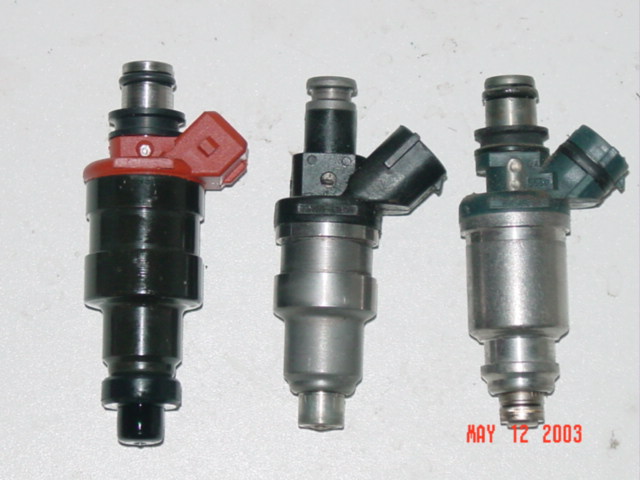 Toyota Injector Size Chart