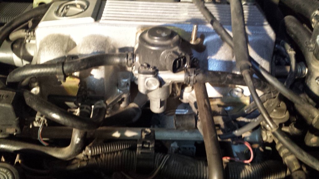 EGR Delete Kit installed — finished result